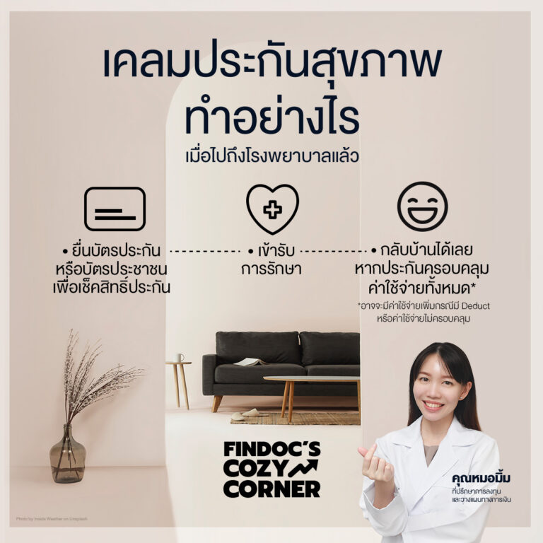 เคลมประกันสุขภาพ ทำอย่างไร