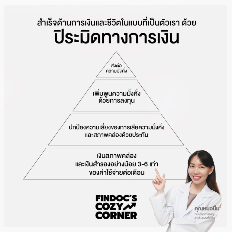 สำเร็จด้านการเงินและชีวิตในแบบที่เป็นตัวเรา ด้วยปิรามิดทางการเงิน